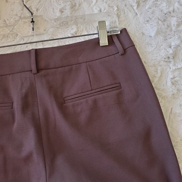 KENNETH COLE REACTION brown cuffed dressy Shorts Sz. 8 - Picture 6 of 9